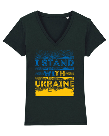 I Stand With Ukraine Black