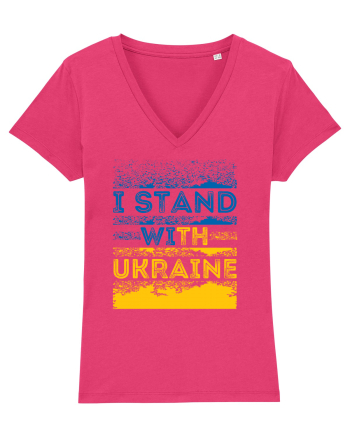 I Stand With Ukraine Raspberry