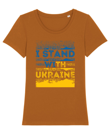 I Stand With Ukraine Roasted Orange