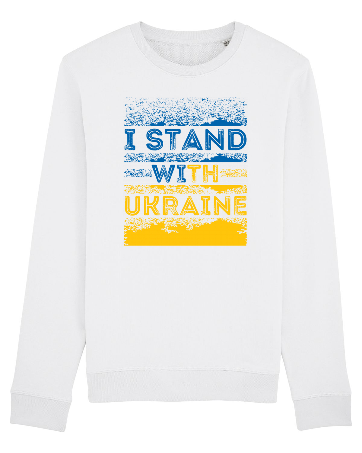 Bluză mânecă lungă Unisex Rise White