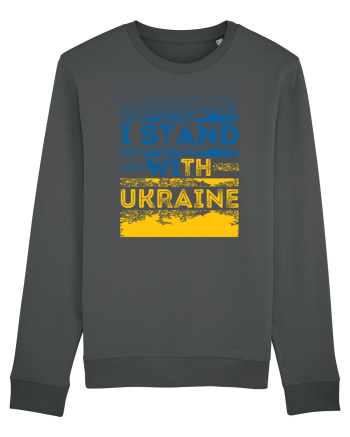 I Stand With Ukraine Anthracite