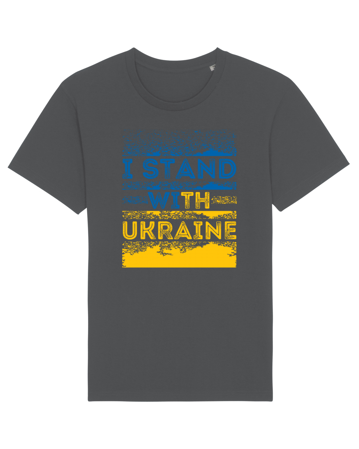 Tricou mânecă scurtă Unisex Rocker Anthracite