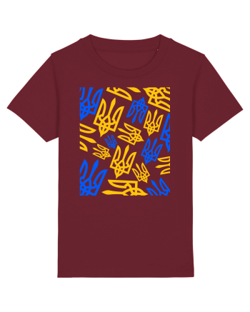 I Stand With Ukraine Burgundy