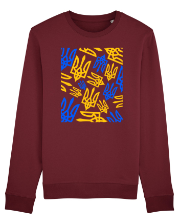 I Stand With Ukraine Burgundy