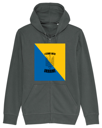 I Stand With Ukraine Anthracite
