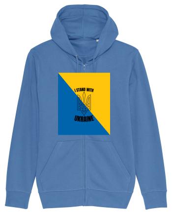 I Stand With Ukraine Bright Blue