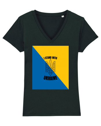I Stand With Ukraine Black