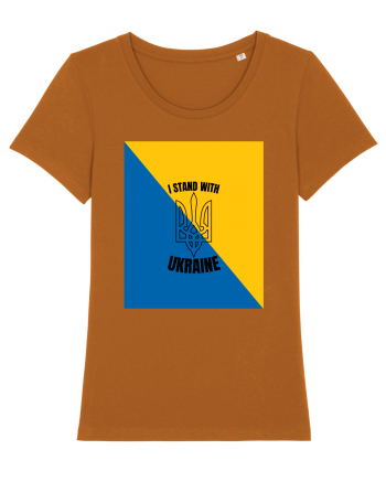 I Stand With Ukraine Roasted Orange