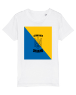 I Stand With Ukraine Tricou mânecă scurtă  Copii Mini Creator