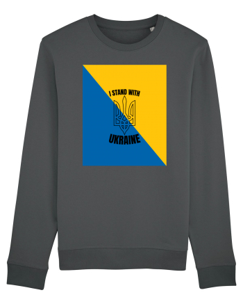 I Stand With Ukraine Anthracite