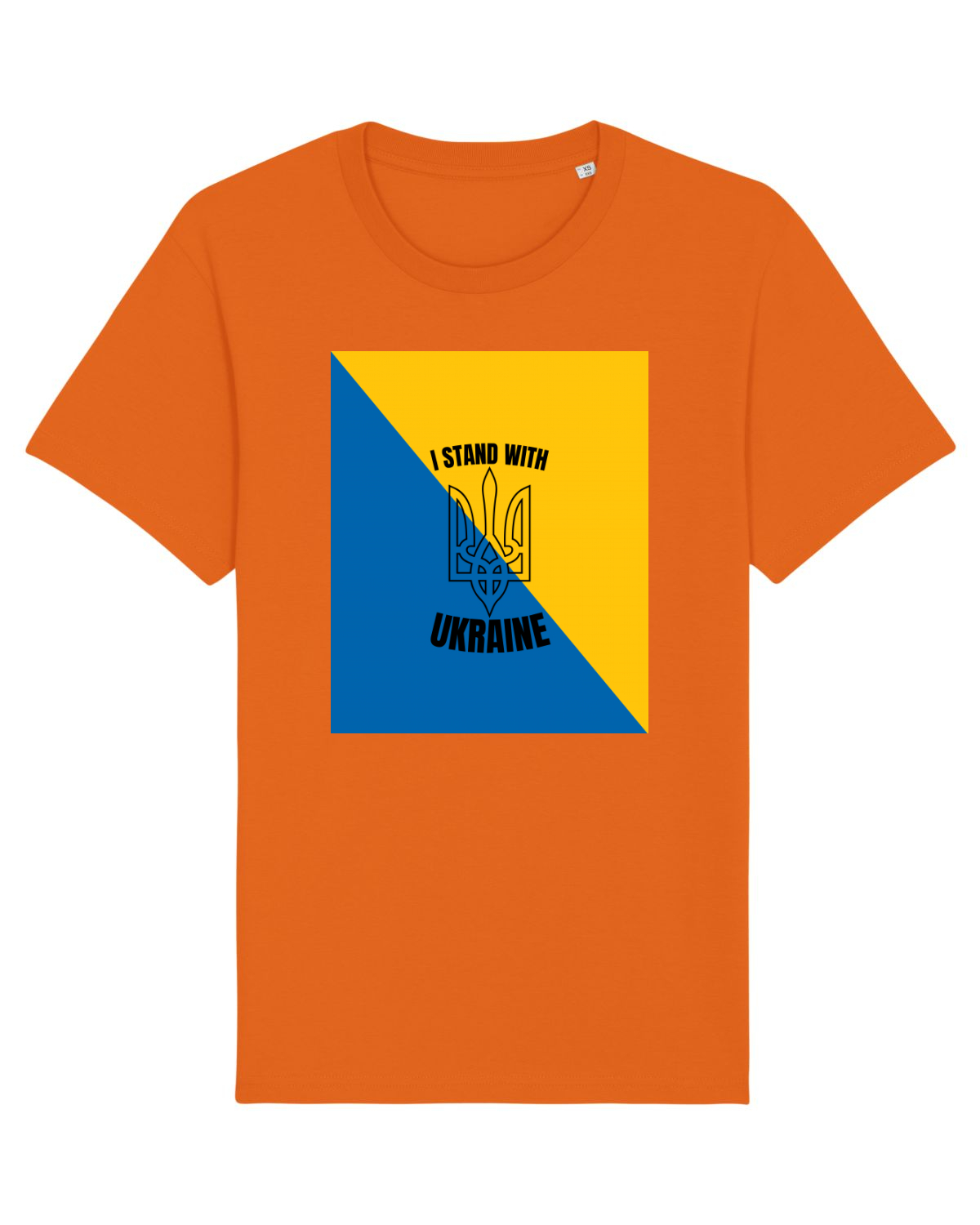 Tricou mânecă scurtă Unisex Rocker Bright Orange