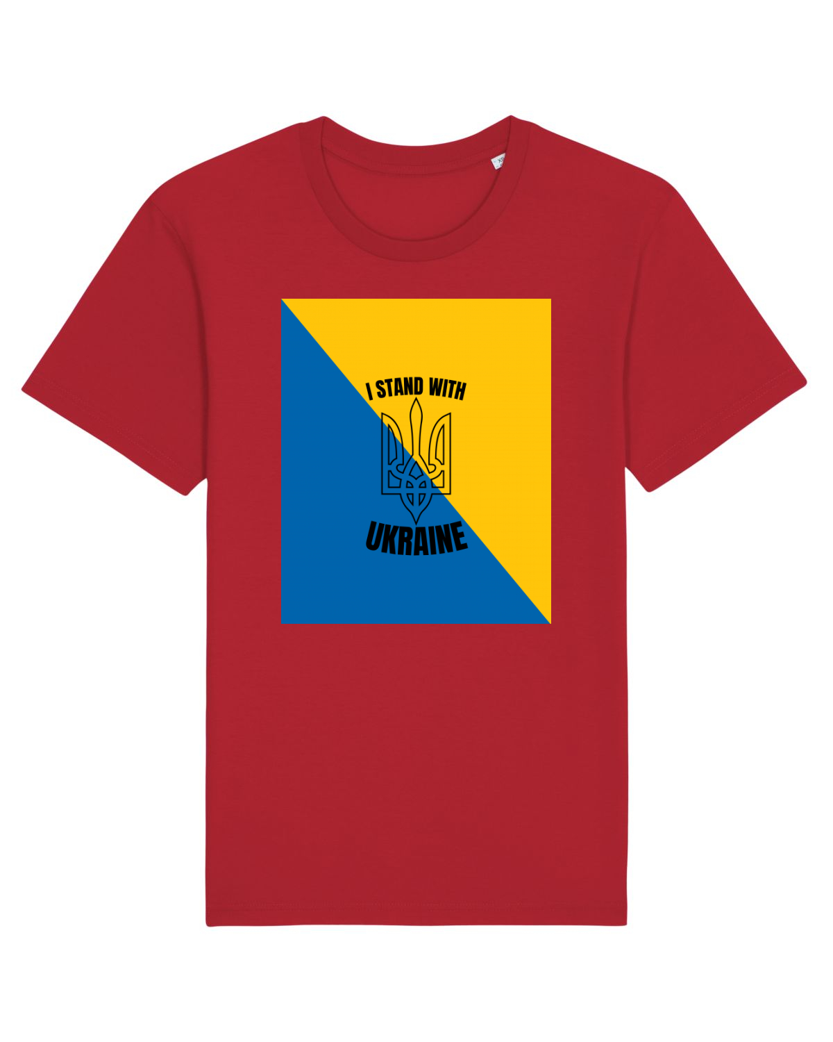 Tricou mânecă scurtă Unisex Rocker Red