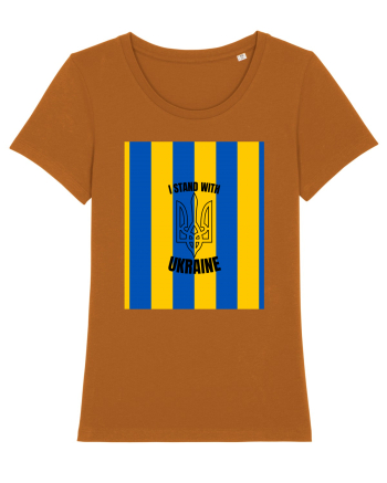 I Stand With Ukraine Roasted Orange