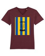 I Stand With Ukraine Tricou mânecă scurtă guler V Bărbat Presenter