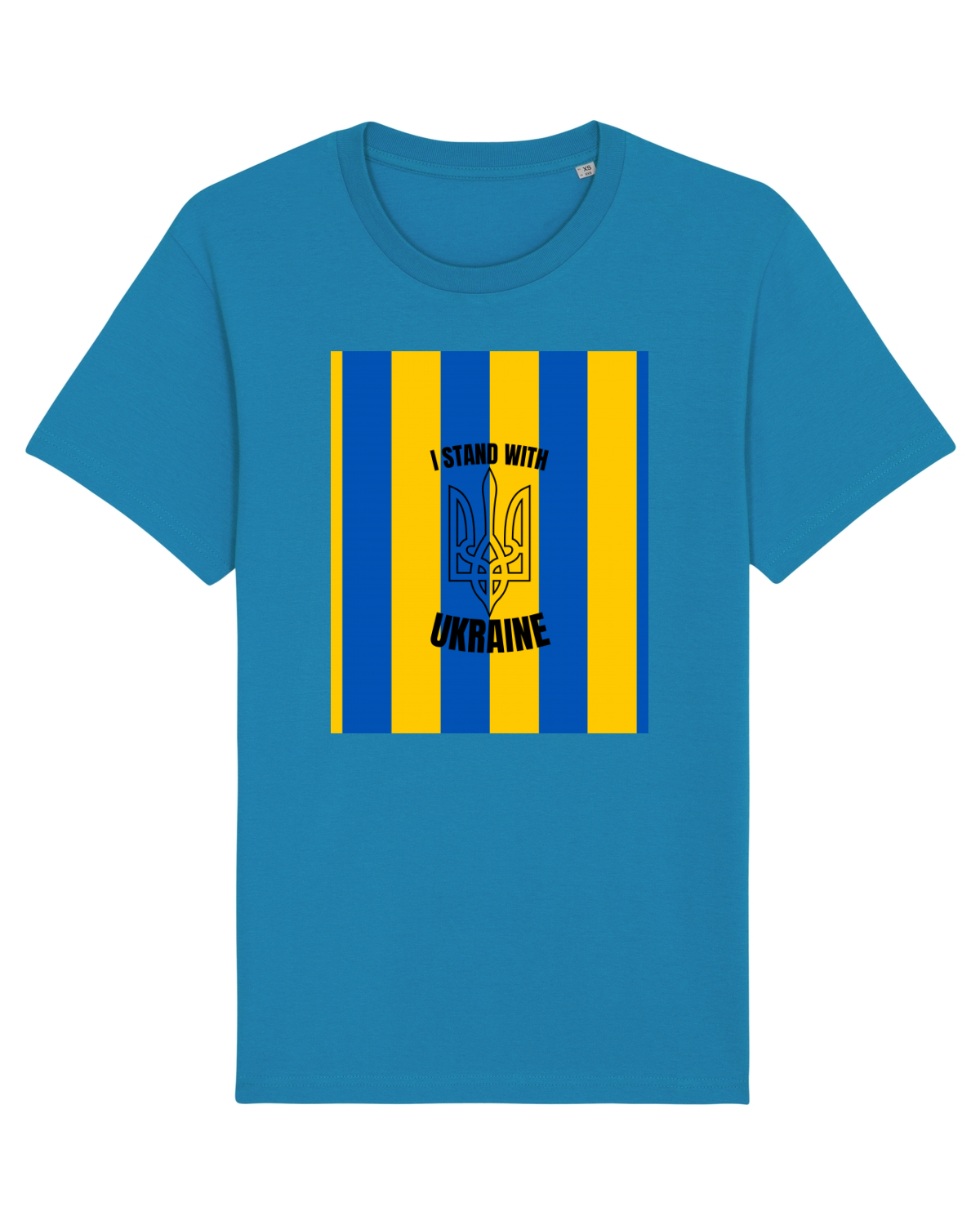 Tricou mânecă scurtă Unisex Rocker Azur