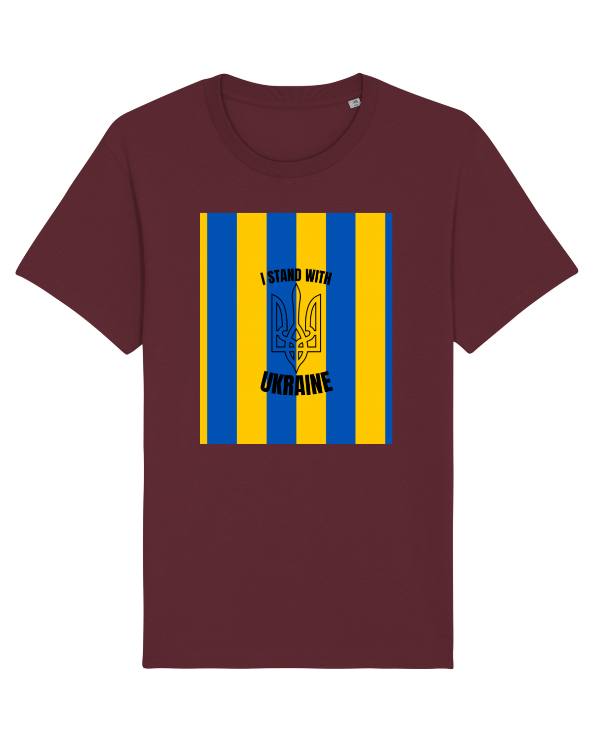 Tricou mânecă scurtă Unisex Rocker Burgundy