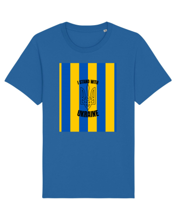 I Stand With Ukraine Royal Blue