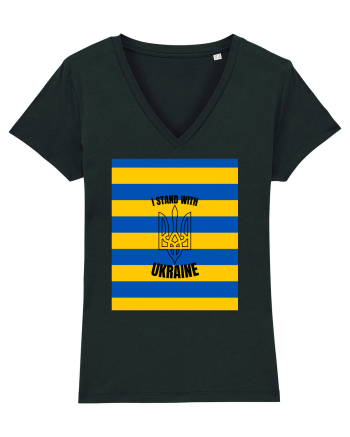 I Stand With Ukraine Black