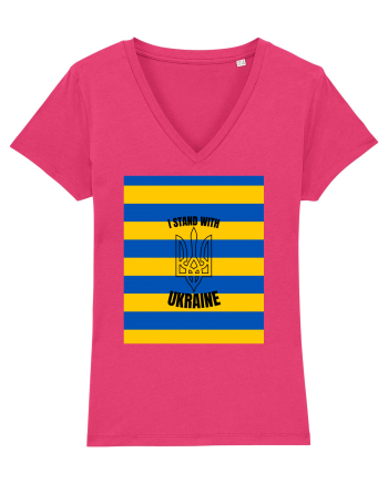 I Stand With Ukraine Raspberry