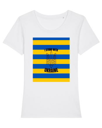 I Stand With Ukraine White