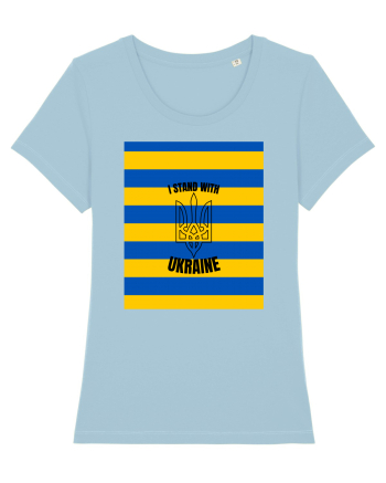 I Stand With Ukraine Sky Blue