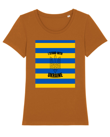 I Stand With Ukraine Roasted Orange