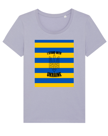 I Stand With Ukraine Lavender
