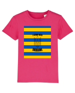 I Stand With Ukraine Tricou mânecă scurtă  Copii Mini Creator