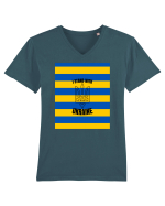 I Stand With Ukraine Tricou mânecă scurtă guler V Bărbat Presenter