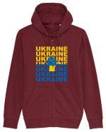 I Stand With Ukraine Hanorac cu fermoar Unisex Connector