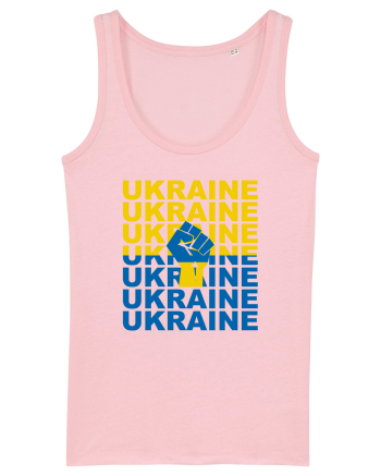 I Stand With Ukraine Cotton Pink