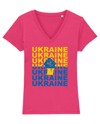 I Stand With Ukraine Raspberry