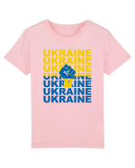I Stand With Ukraine Tricou mânecă scurtă  Copii Mini Creator