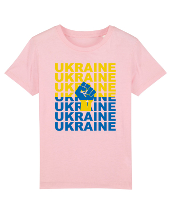 I Stand With Ukraine Cotton Pink