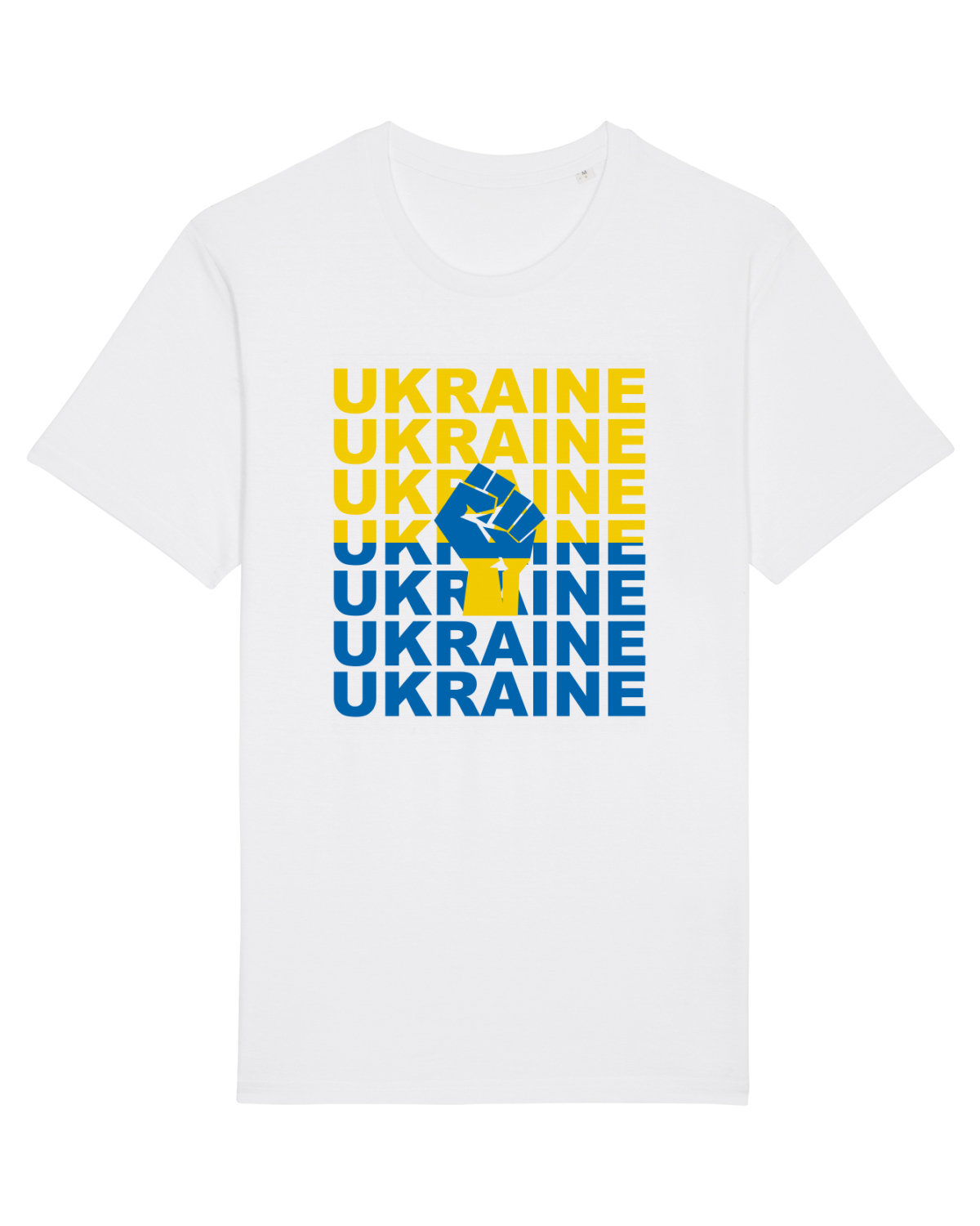 Tricou mânecă scurtă Unisex Rocker White