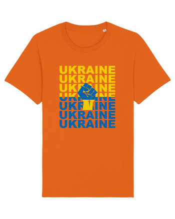 I Stand With Ukraine Bright Orange