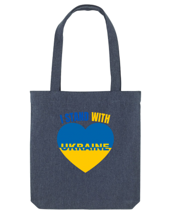 I Stand With Ukraine Midnight Blue