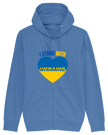 I Stand With Ukraine Bright Blue