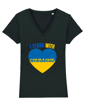 I Stand With Ukraine Black