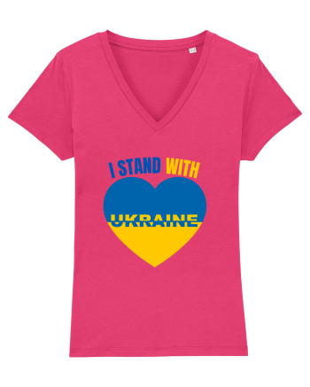 I Stand With Ukraine Raspberry