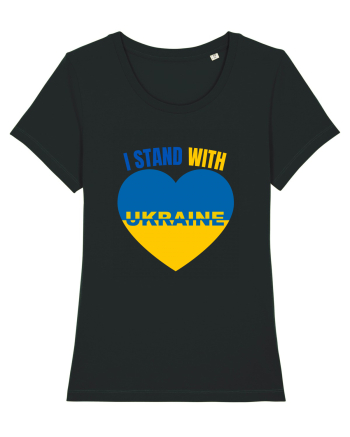 I Stand With Ukraine Black