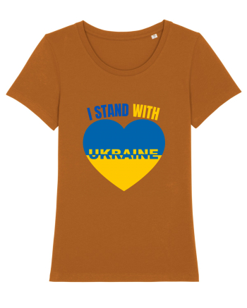 I Stand With Ukraine Roasted Orange