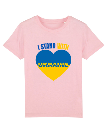 I Stand With Ukraine Cotton Pink