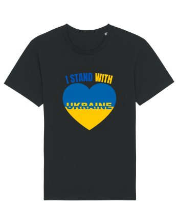 I Stand With Ukraine Black