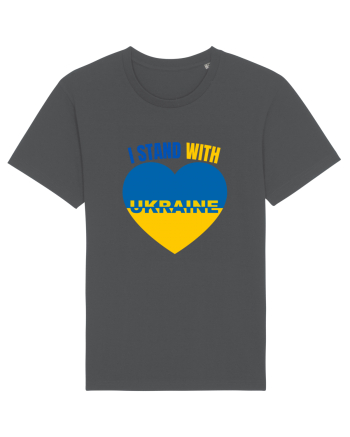 I Stand With Ukraine Anthracite