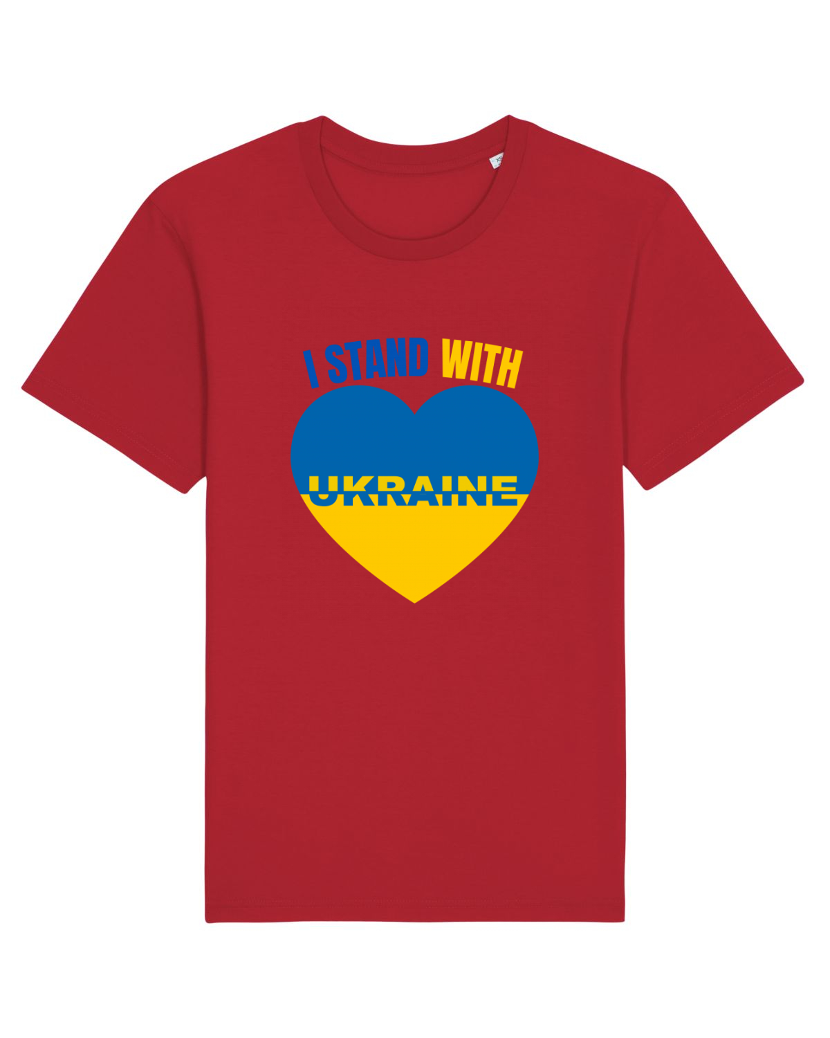 Tricou mânecă scurtă Unisex Rocker Red