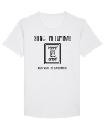 Stinge-mi lumina! Tricou mânecă scurtă guler larg Bărbat Skater