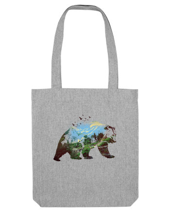 Bear landscape Heather Grey