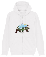 Bear landscape Hanorac cu fermoar Unisex Connector