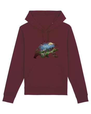 Bear landscape Burgundy